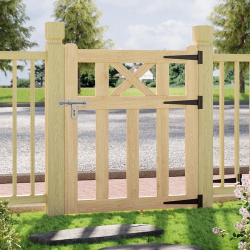 Garden wooden gate pedestrian - garden,