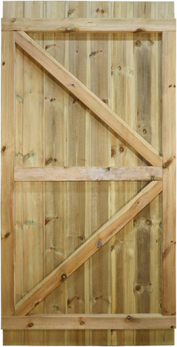 Flat top wooden - top, garden