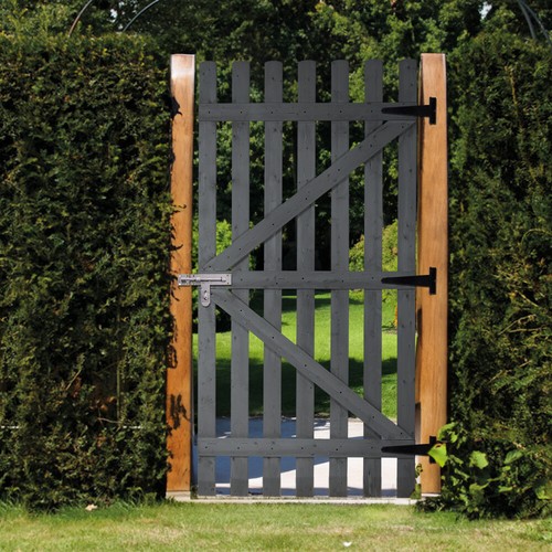 5ft outdoor wooden fence - 5ft,