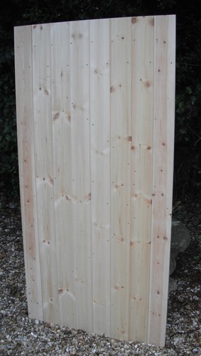 Wooden garden side gate - wooden,