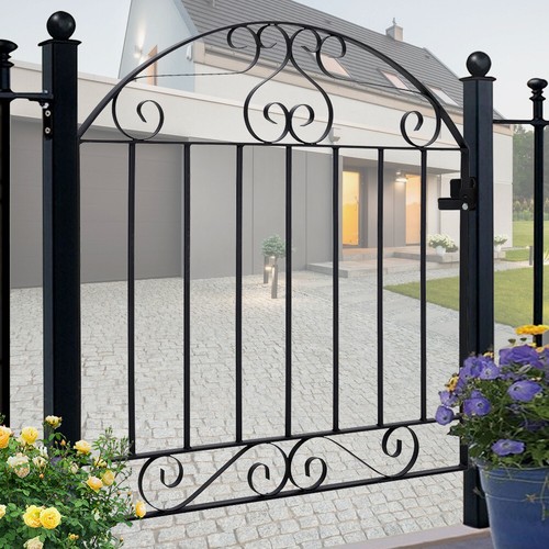 Garden gate wrought - gate,