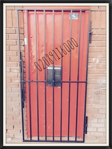 Heavy duty steel security - steel,