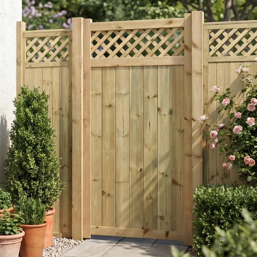 Garden gate with - garden,