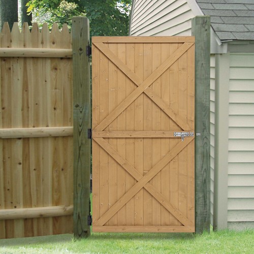 Garden wooden gate - wooden,