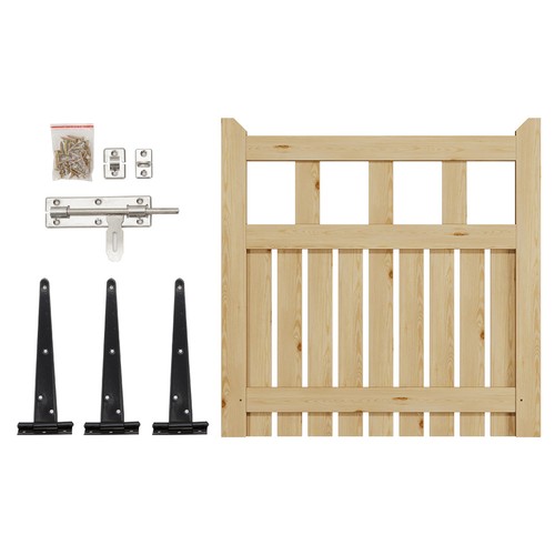 Wooden gate garden pedestrian - wooden,