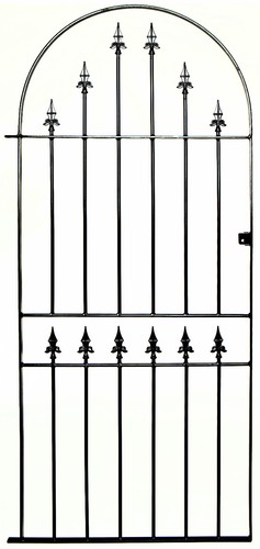 Wrought iron metal - wrought,