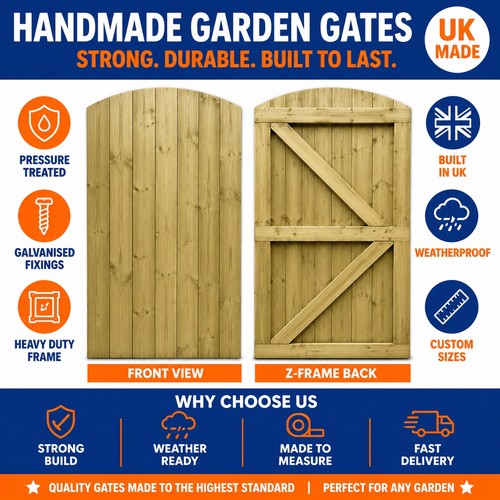 Heavy duty wooden - heavy, featheredge