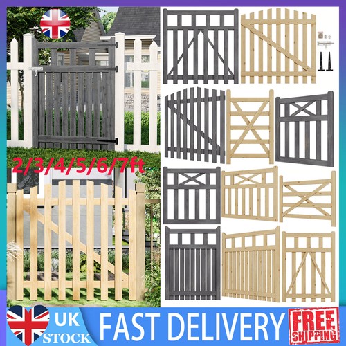 Garden wooden gate - garden,