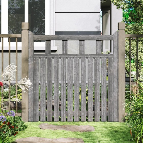 Garden wooden gate pedestrian - gate,