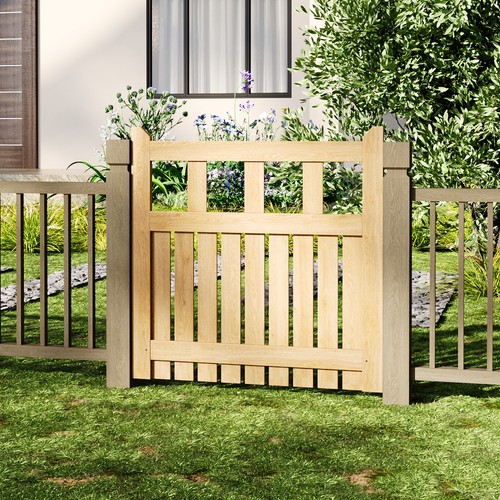 Wooden gate garden - gate,