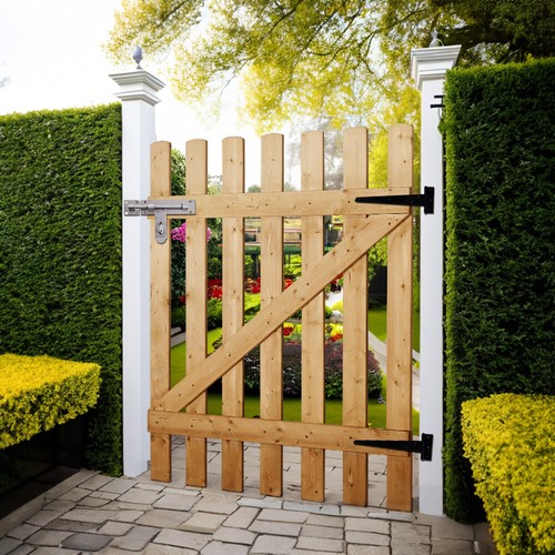 Outdoor entrance garden gate - outdoor,