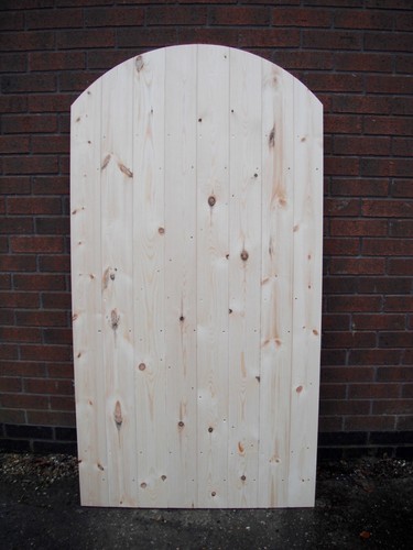 Wooden garden side gate - wooden,