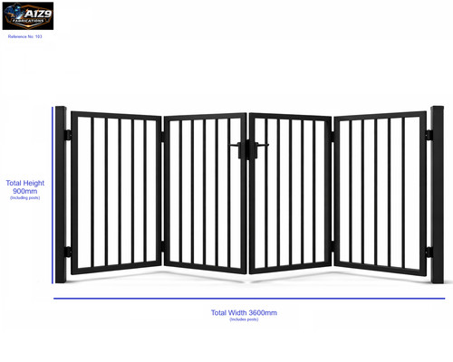 Gates metal gate garden - gate,