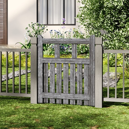 Garden wooden gate - garden,