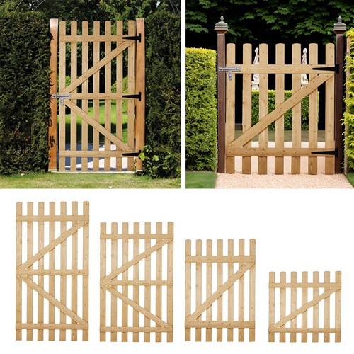 Wooden garden gate round - gate,