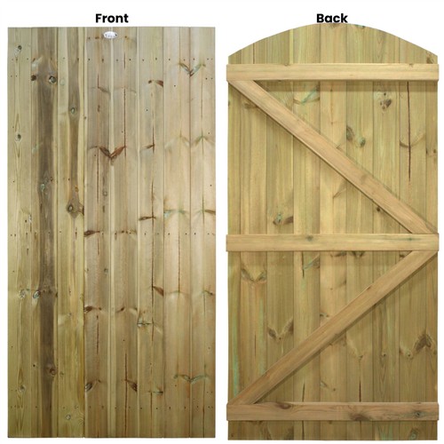 Wooden garden gate 6ft - wooden,